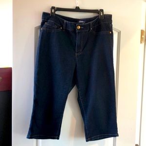Jean Shorts Knee Length 14w
